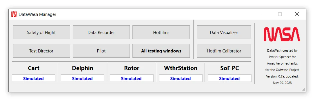 Manager interface